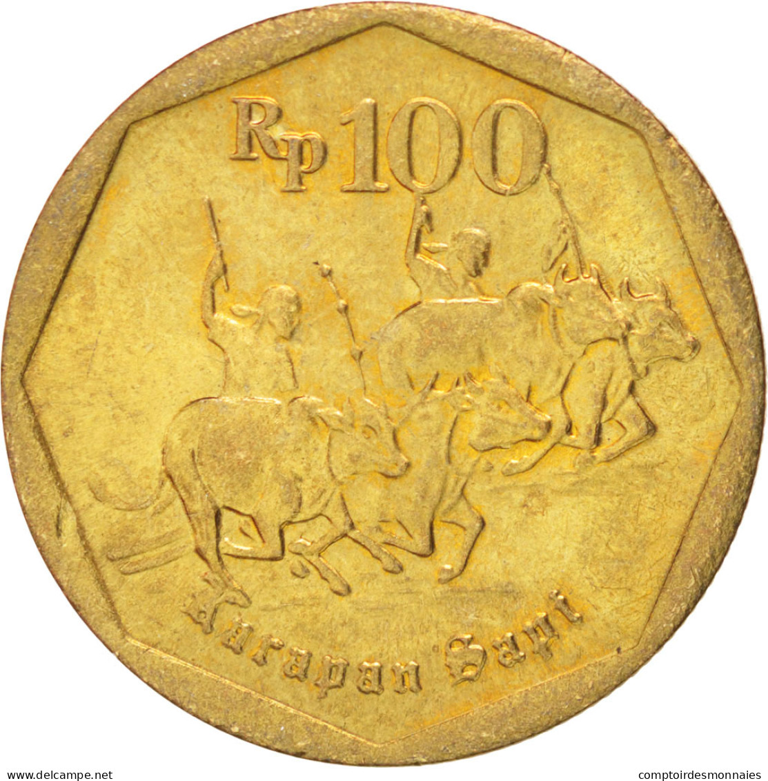 Monnaie, Indonésie, 100 Rupiah, 1991, SPL, Aluminum-Bronze, KM:53 - Indonesië