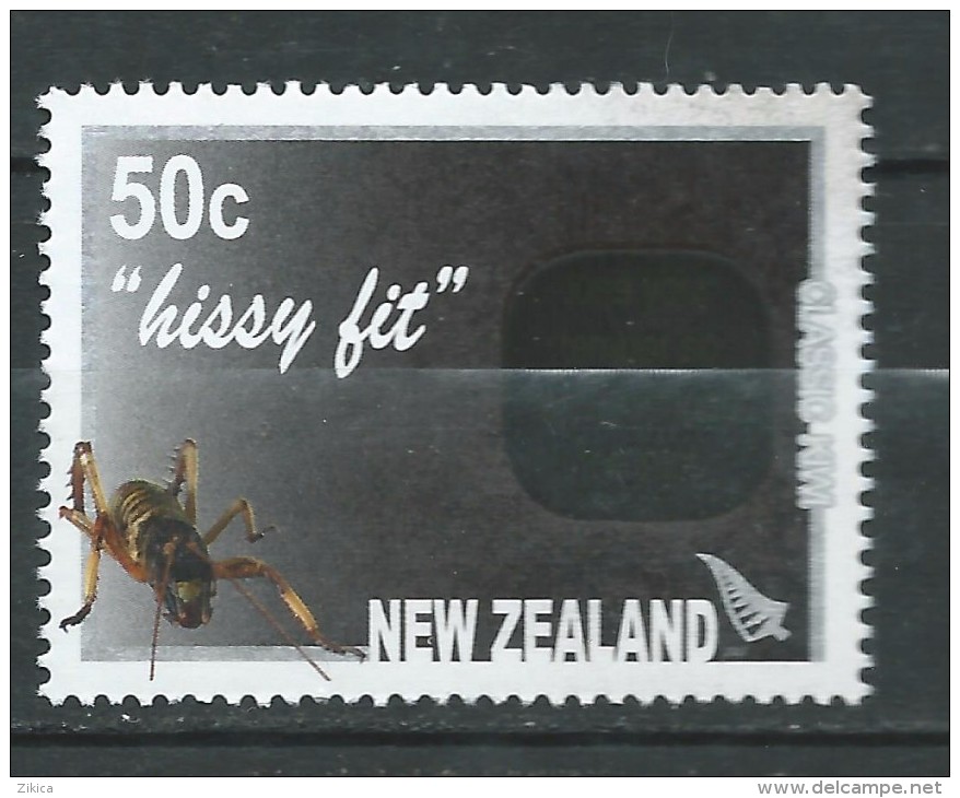 New Zealand 2007 Fruits.Classic Kiwi Lingo."hissy Fit".insect.MNH - Nuovi