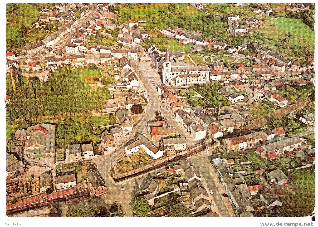 CERFONTAINE (5630) : Vue Aérienne. CPSM. - Cerfontaine