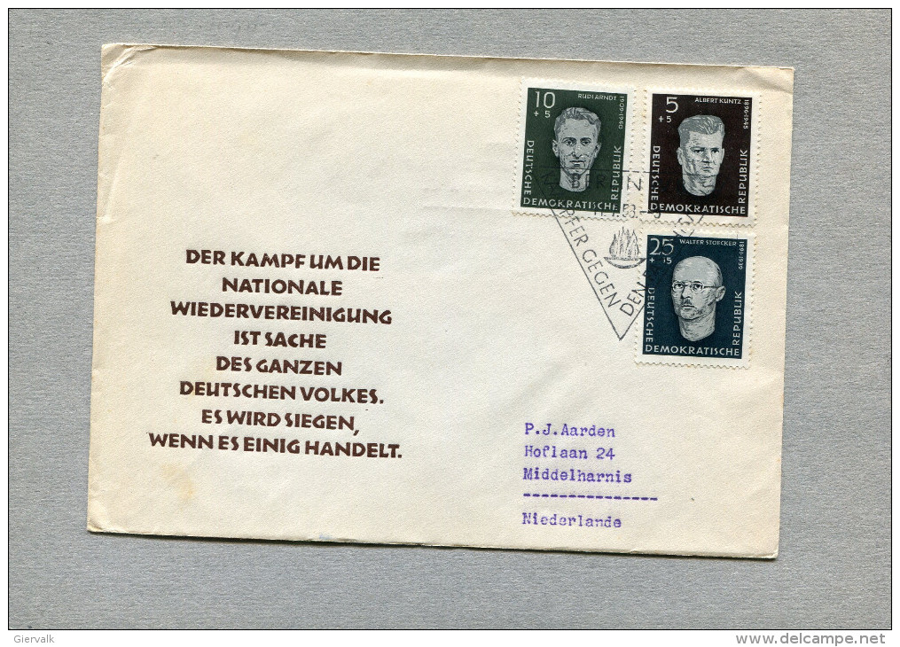 D.D.R. 1958 FDC. - Other & Unclassified