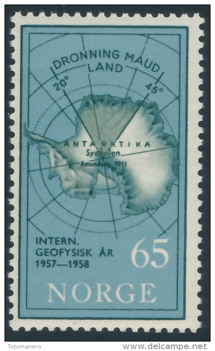 NORWAY/Norwegen 1957 IPY Dronning Maud Land  - Antarctica** - Internationaal Geofysisch Jaar