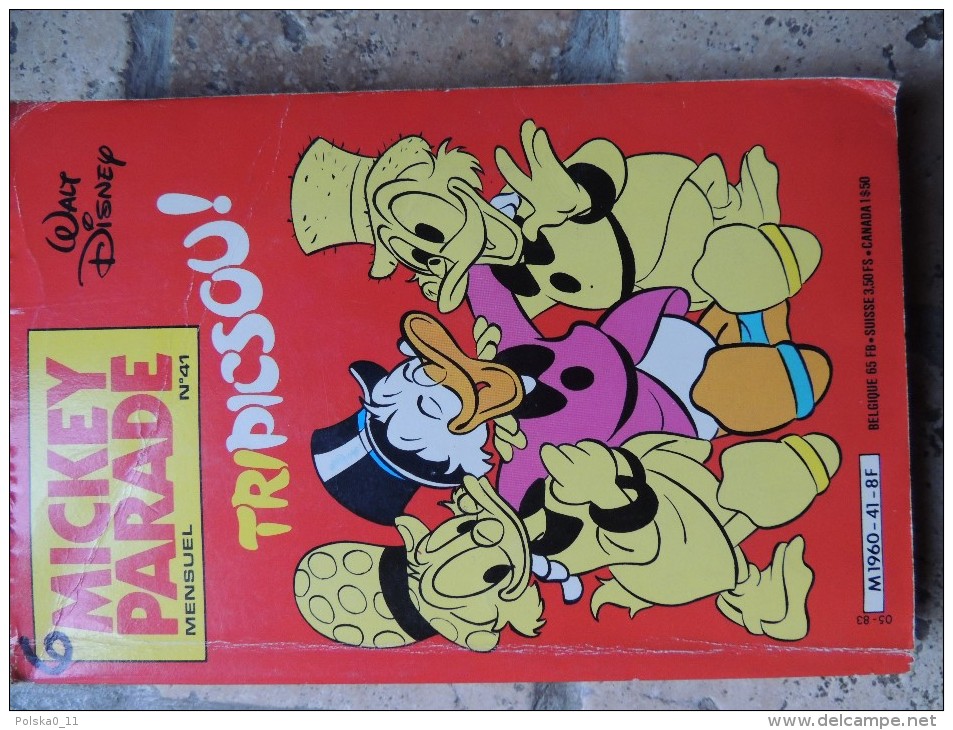 LIVRE REVUE MICKEY PARADE N°41 - Mickey Parade