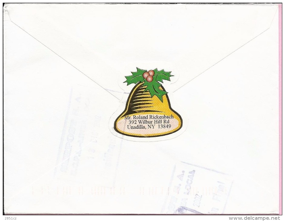 Air Mail, 9.12.2002., United States, Letter - Autres & Non Classés