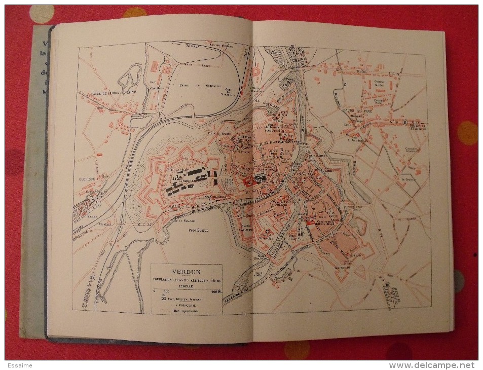 Guides Illustrés Michelin Des Champs De Bataille Guerre 1914-1918. Verdun Argonne Metz. 1926 - War 1914-18