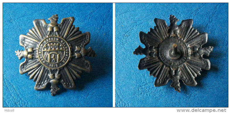 POLOGNE - CROIX DES VETERANS DES DEFENSEURS DES MARCHES DE L’EST - MEDAILLE DE LWOW 1919 - Otros & Sin Clasificación