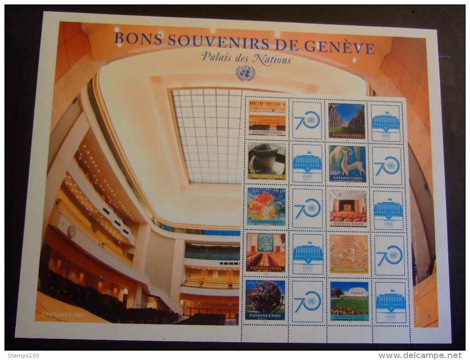 2015 GREETINGS FROM GENEVA   MNH **   (GROEN102-11-1290) - Unused Stamps