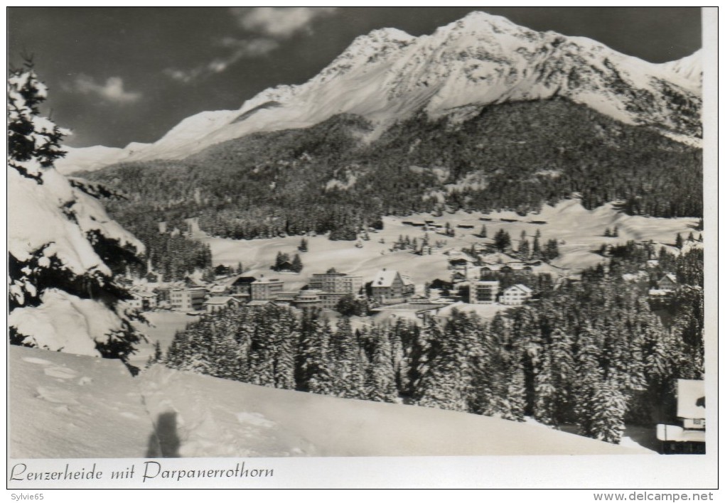 LENZERHEIDE MIT PARPANERROTHORN - Suisse : Vue Panoramique. - Parpan