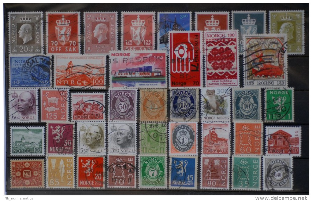 Norway-Lot Stamps (ST486) - Verzamelingen