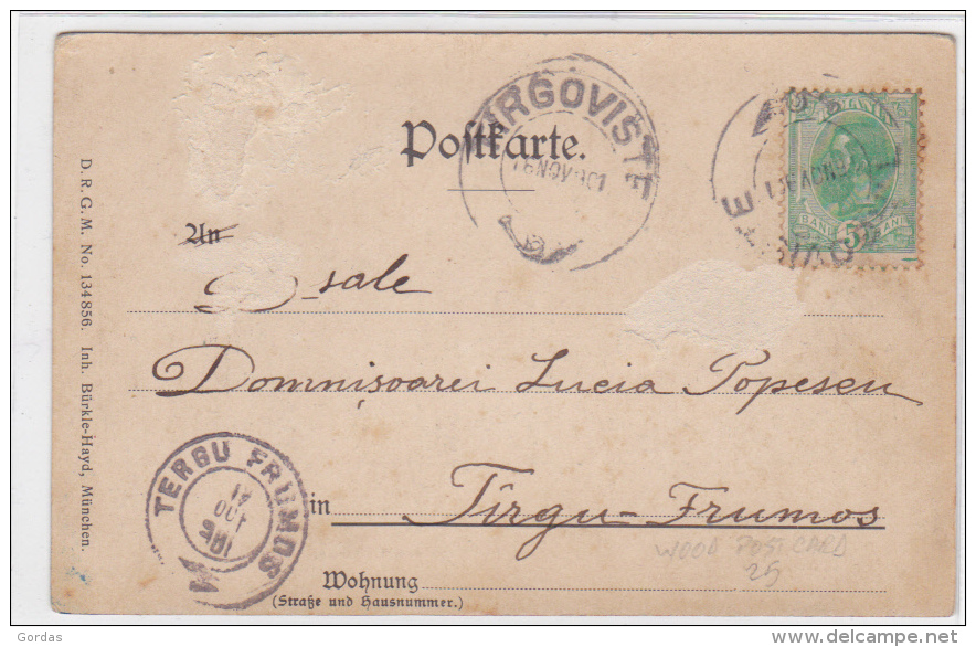 Germany - Ansbach - Partie Aus Dem Hofgarten - Wood Postcard - Ansbach