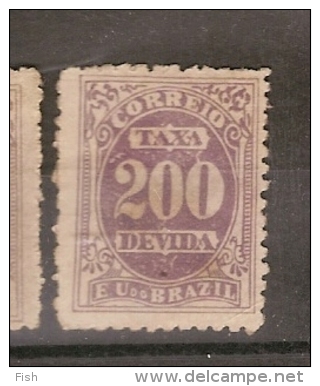 Brazil * & Taxa De Vida 1895-1905 (22) - Postage Due