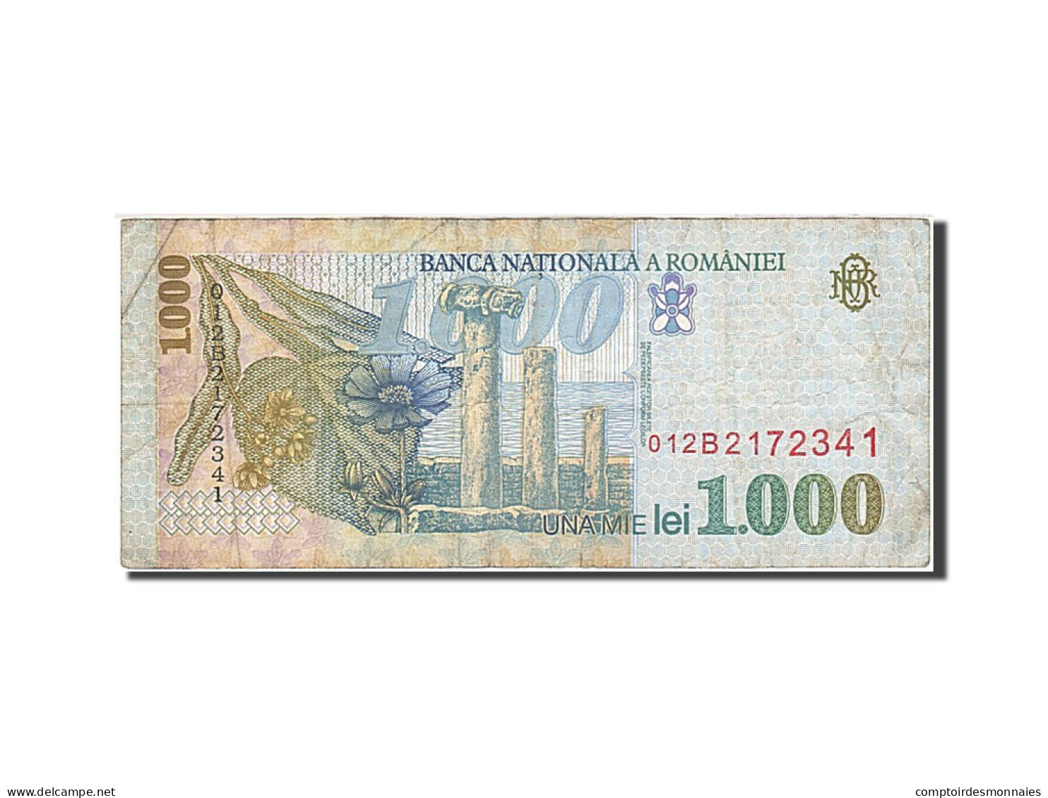 Billet, Roumanie, 1000 Lei, 1996-2000, 1998, KM:106, TTB - Romania