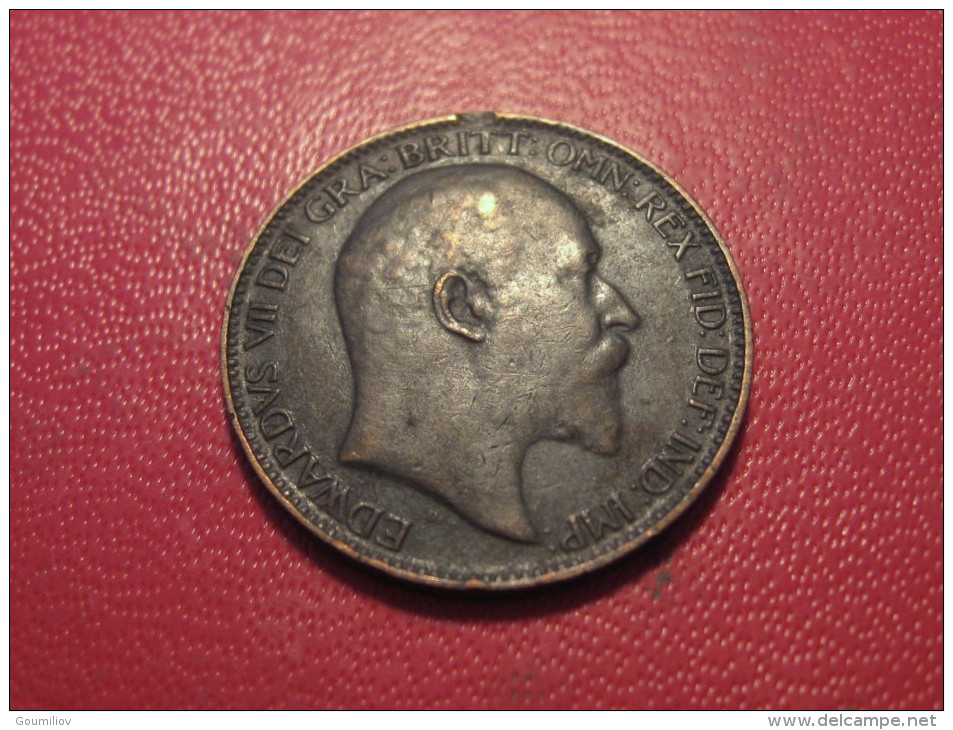 Grande-Bretagne - UK - Farthing 1902 Edward VII 5213 - B. 1 Farthing