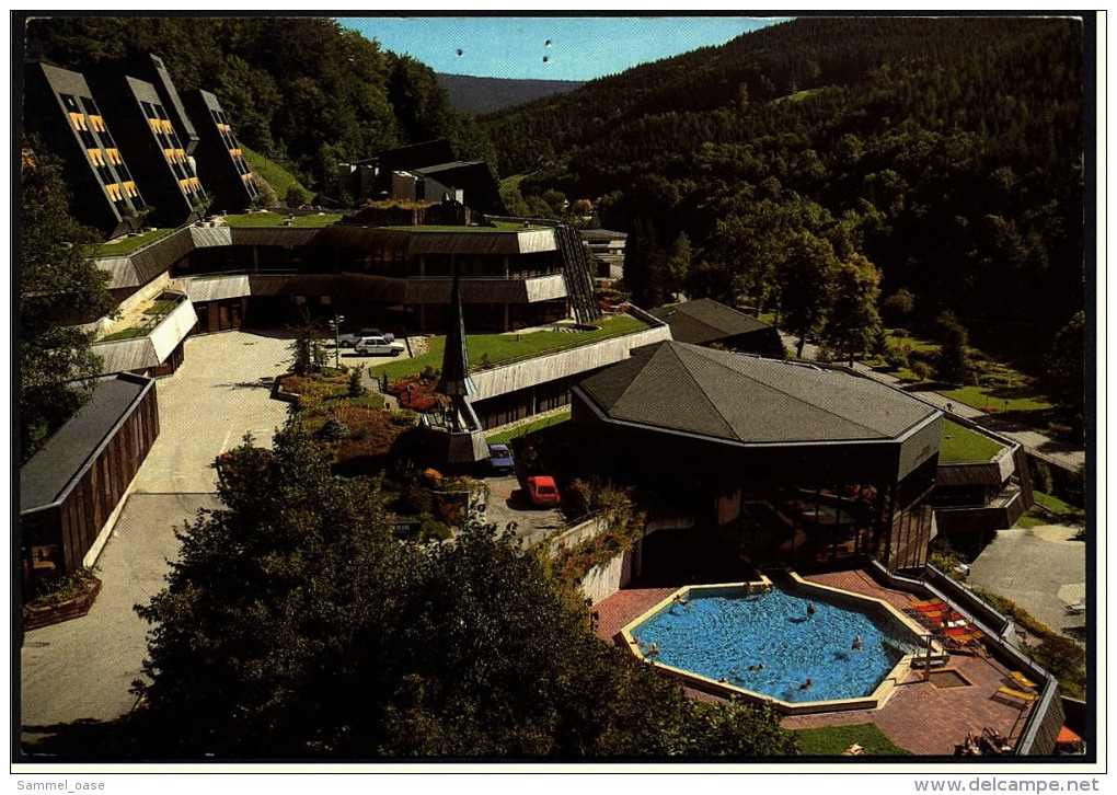 Bad Rippoldsau - Schapbach / Schwarzwald  -  Kurklinik Mit Bewegungsbad  -  Ansichtskarte Ca. 1986    (5404) - Bad Rippoldsau - Schapbach