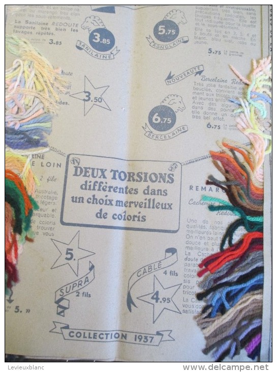 Catalogue / La Redoute Hiver  1937-1938/Filatures de la Redoute/ROUBAIX/1938    CAT117