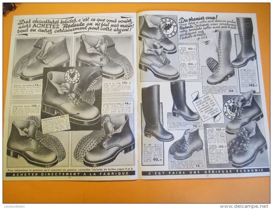 Catalogue Spécial  / La Redoute Hiver  1937-1938/Filatures De La Redoute/ROUBAIX/1938    CAT118 - Kleding & Textiel