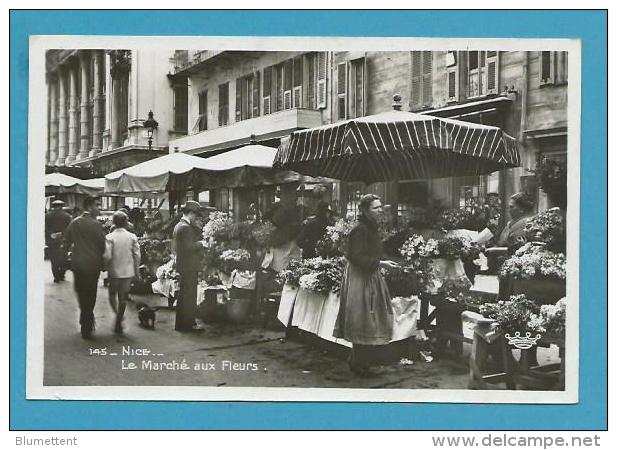 CPSM 145 - Le Marché Aux Fleurs NICE 06 - Ambachten