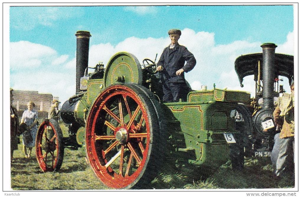 AVELING & PORTER (Rochester) Tractor Type Engine. No. 8809, 'Flower'  (built 1918)  -   (England) - Tractors