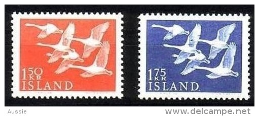 Islande Island 1956 Yvertn° 270-71  *** MNH Cote 13 Euro Norden - Neufs