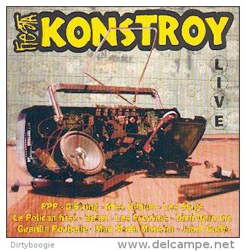 FIESTA KONSTROY - CD - PUNK - MISS HELIUM - SLUGS - PROUTERS - Dimi DERO INC - GUERILLA POUBELLE - MAN MADE MONSTER - Punk