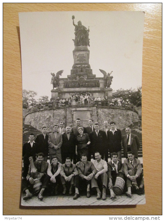 Yugoslavia Wrestling Team - Niederwalddenkmal -Rudesheim Am Rhein - Germany 1956 - Wrestling