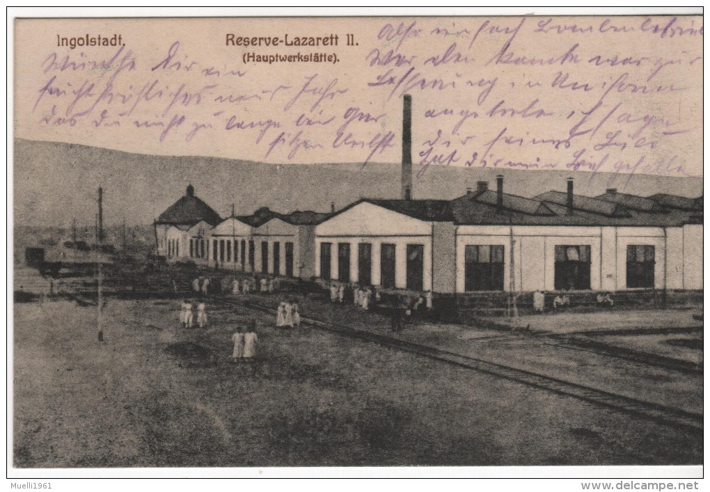 Nr.  6173,  Ingollstadt,  Lazarett,  Feldpost - Ingolstadt