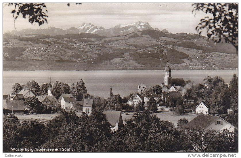 Wasserburg Am Bodensee Mit Santis 1966 - Wasserburg (Bodensee)