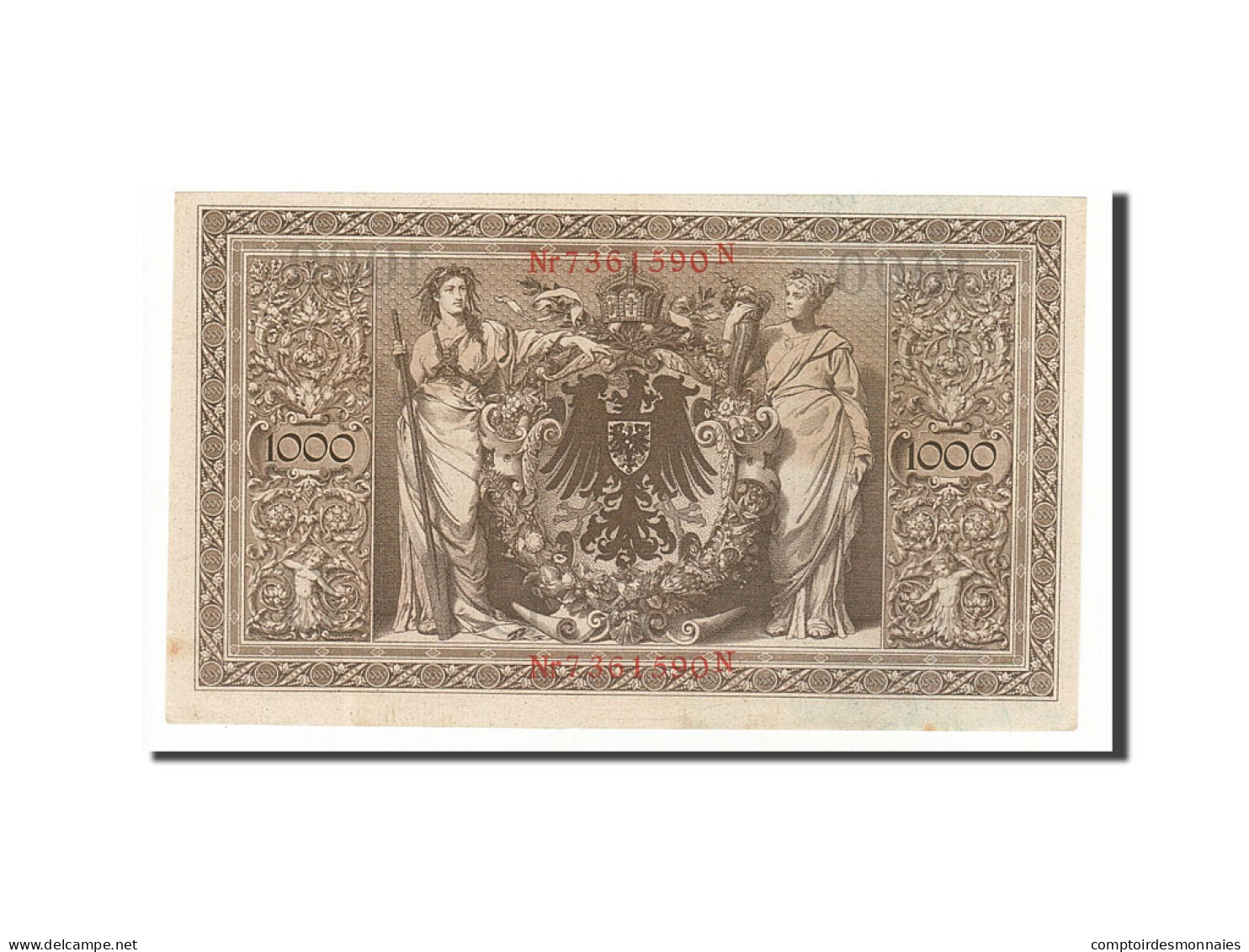 Billet, Allemagne, 1000 Mark, 1910, 1910-04-21, KM:44b, SPL - 1.000 Mark