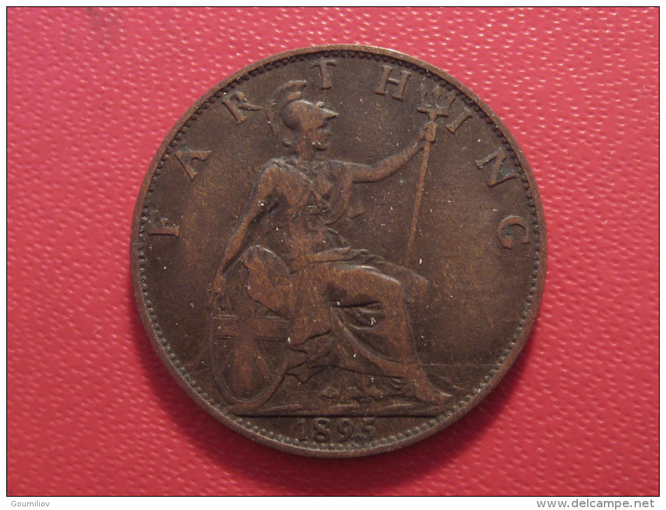 Grande-Bretagne - UK - Farthing 1896 Victoria 6036 - B. 1 Farthing