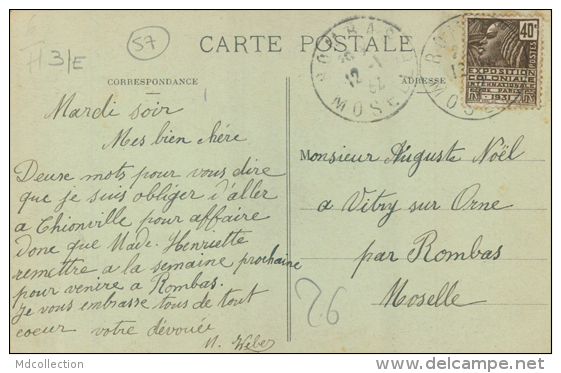 57 FAULQUEMONT / Rue De Pont à Mousson / CARTE RARE - Faulquemont