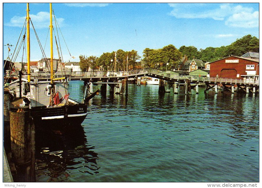 Eckernförde - Holzbrücke - Eckernförde