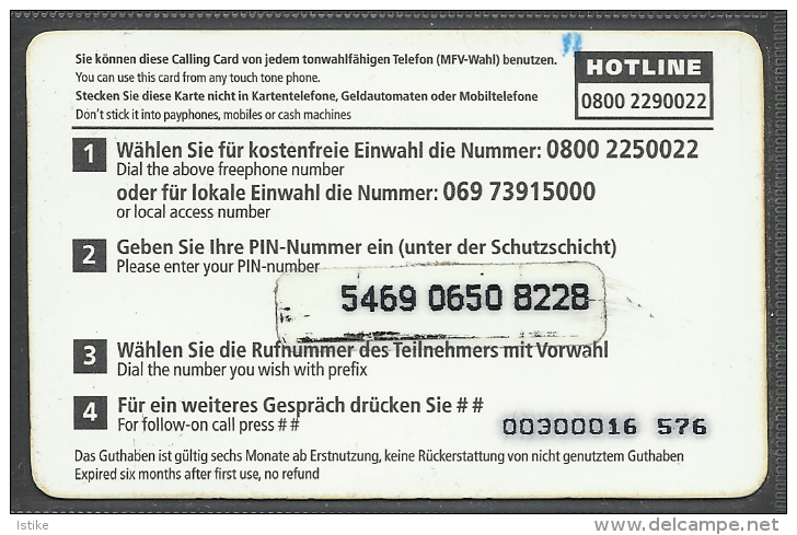 Germany, Bestcard, Prepaid, Talking People, 20,- DM. - [2] Móviles Tarjetas Prepagadas & Recargos