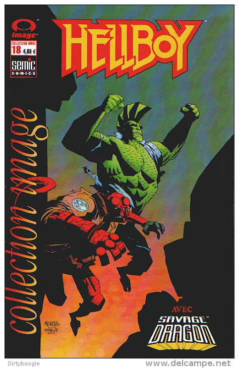 HELLBOY - COLLECTION IMAGE N° 18 - SAVAGE DRAGON - Hellboy