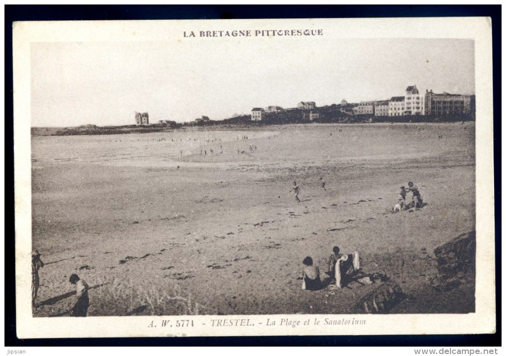 Cpa Du 22  Trestel La Plage Et Le Sanatorium    DEC15 06 - Penvénan