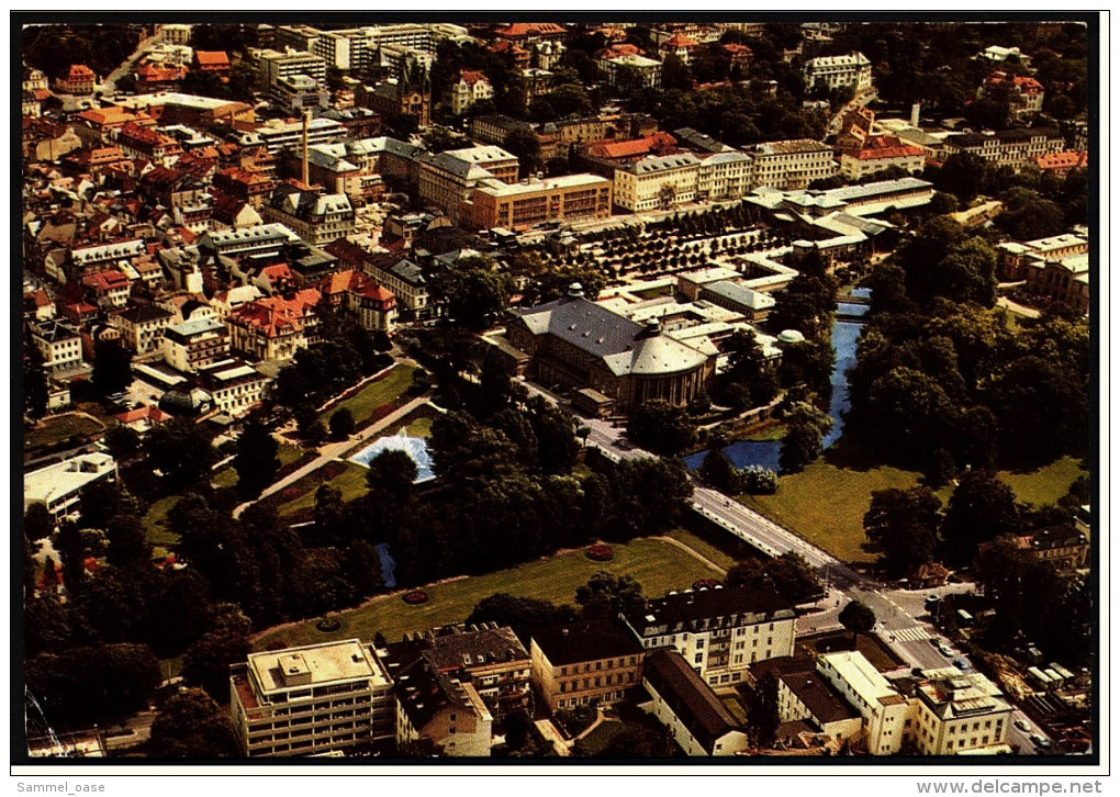 Bad Kissingen  -  Kurbad-Anlage  -  Luftbild  -  Ansichtskarte Ca. 1981    (5431) - Bad Kissingen