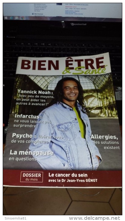 BIEN ETRE ET SANTE N° 229 : Yannick Noah:"avec Peu De Moyens,on Peut Aider Les Autres à Avancer!" - Geneeskunde & Gezondheid