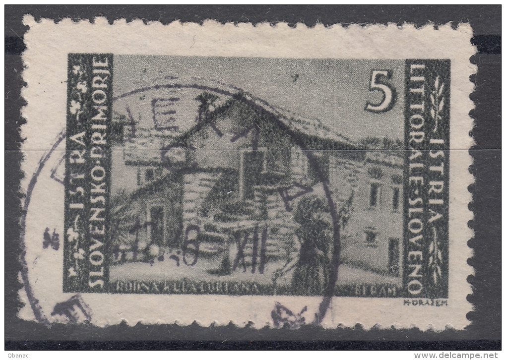 Istria Litorale Yugoslavia Occupation, 1946 Sassone#57 Used - Yugoslavian Occ.: Istria