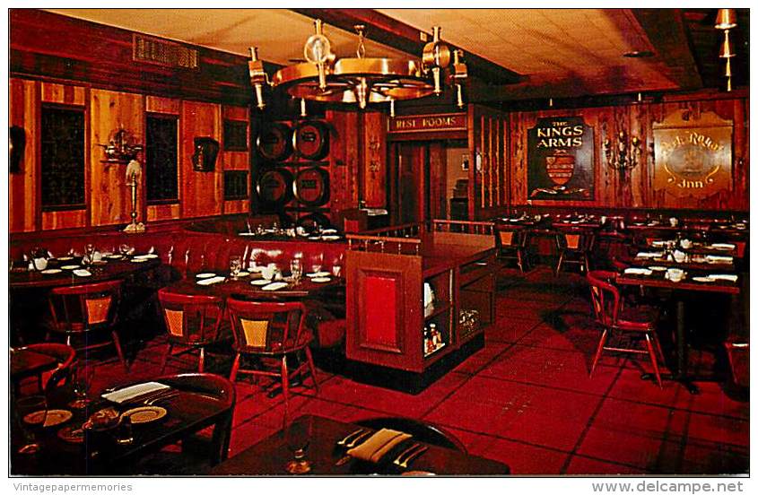 258709-Florida, South Naples, Piccadilly Pub, Interior View, Photo-Matic By McGrew No 51495 - Naples