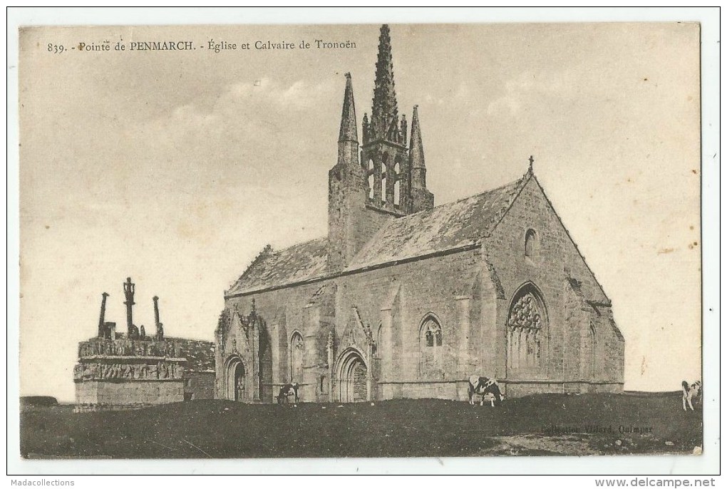 Saint-Jean-Trolimon (29.Finistère) Eglise Et Calvaire De Tronoën - Saint-Jean-Trolimon
