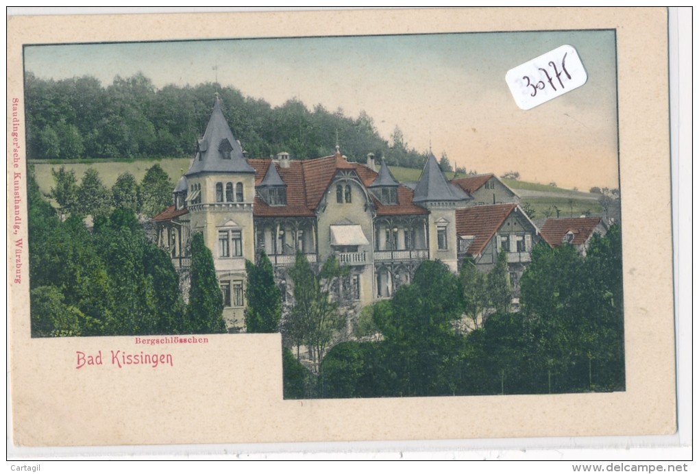 CPA  ( Précurseur) - 30775- Allemagne - Bad Kissingen - Bergschlösschen-Envoi Gratuit - Bad Kissingen