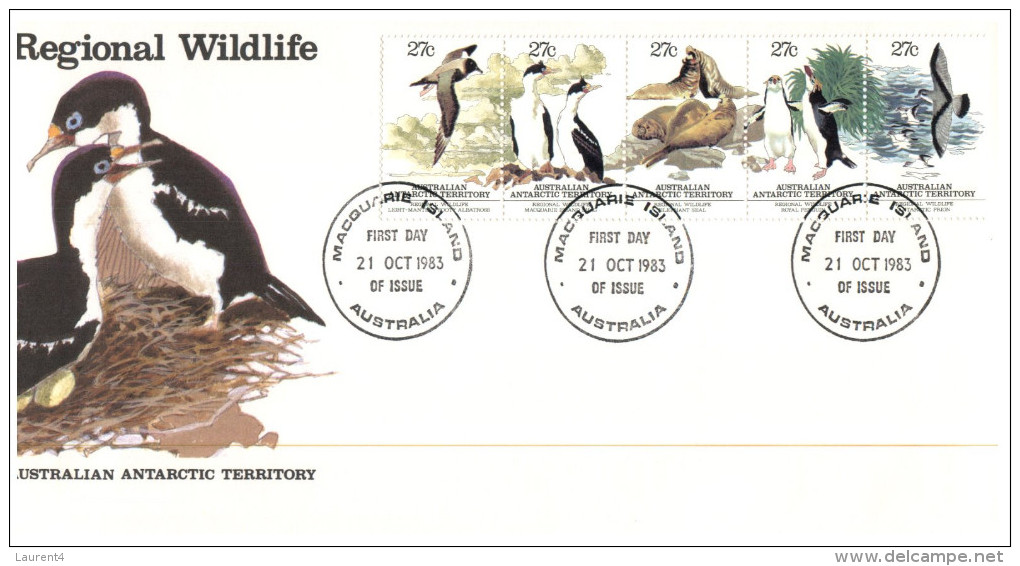 (111) Australia FDC Cover - AAT 1984 - Set 4 Of  Covers - FDC