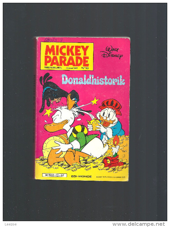 Mickey Parade (2ème Série) : N° 13, Donaldhistorik - Mickey Parade