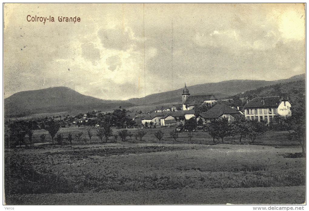 Carte Postale Ancienne De COLROY LA GRANDE - Colroy La Grande