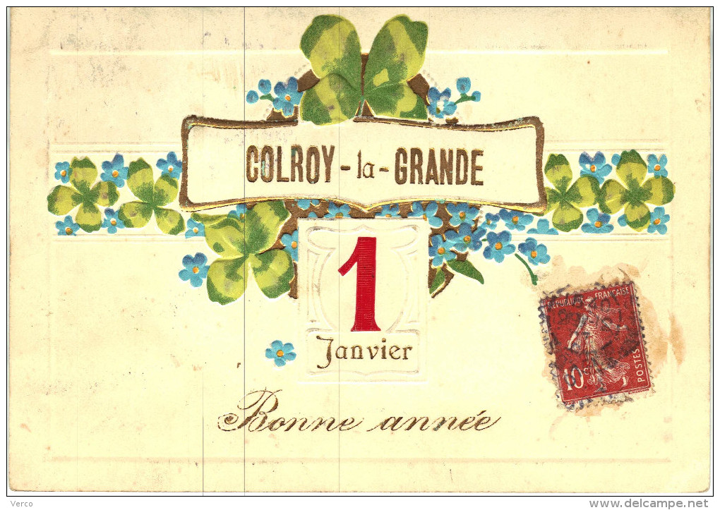 Carte Postale Ancienne De COLROY LA GRANDE - Colroy La Grande