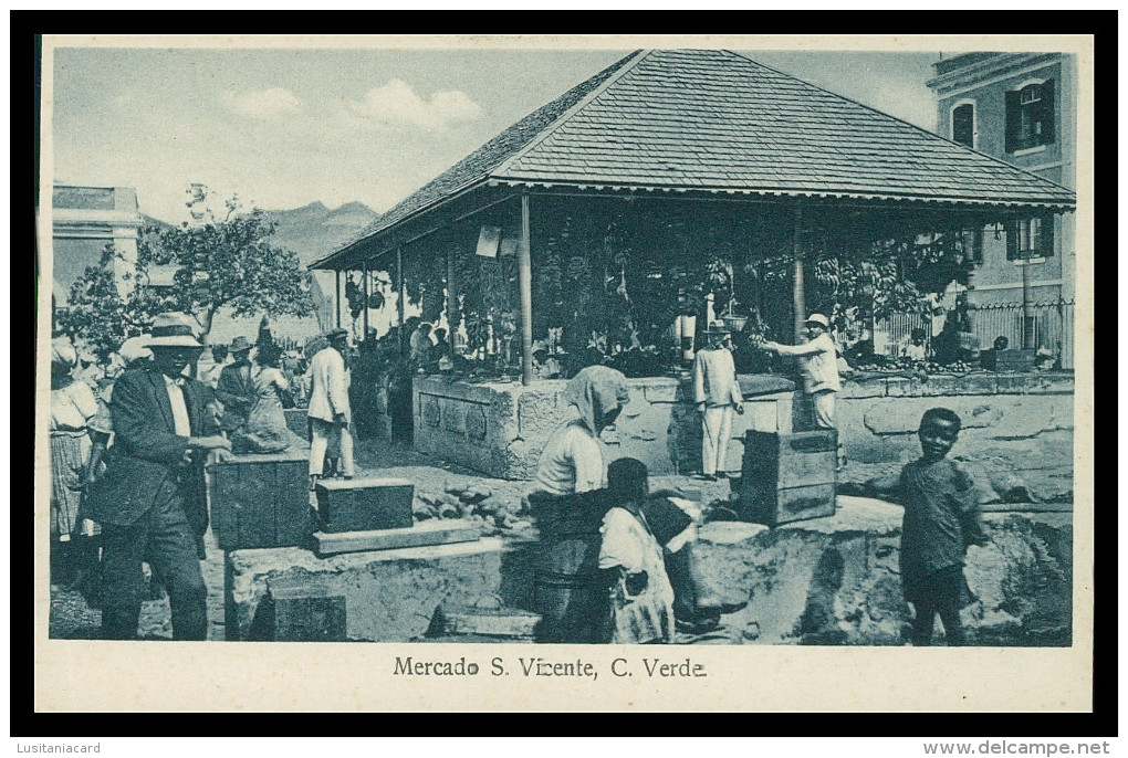 SÃO VICENTE - FEIRAS E MERCADOS -  Carte Postale - Cap Vert