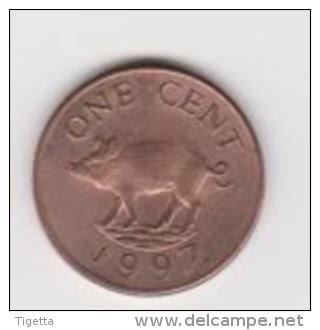 BERMUDA   1 CENT  ANNO 1997 UNC - Bermudes