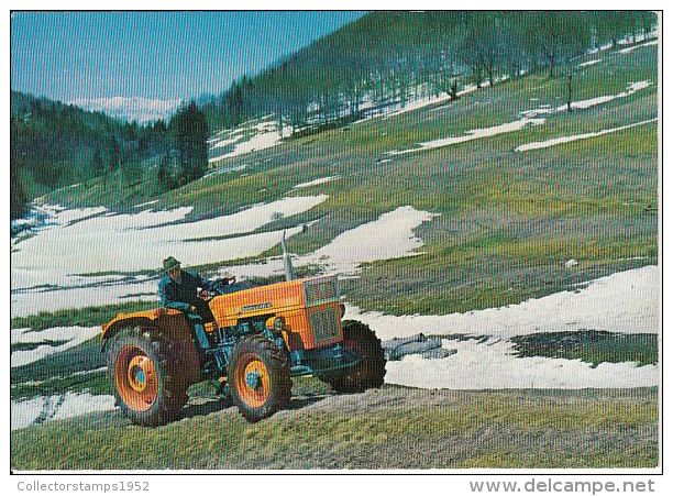 34553- UNIVERSAL 445DT TRACTOR - Tractors