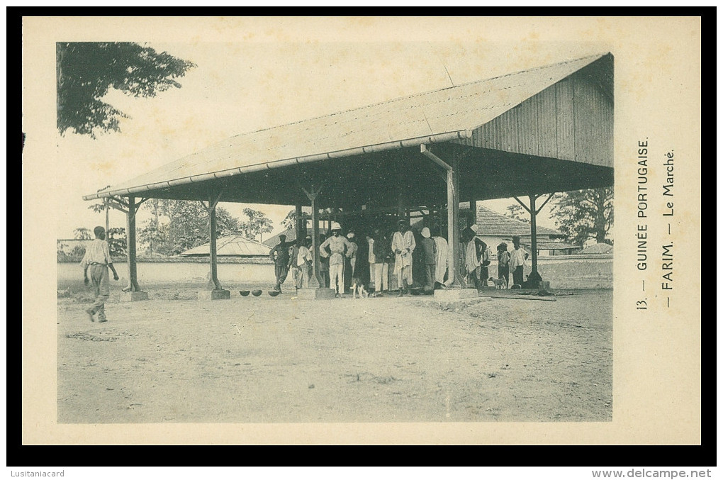 FARIM - FEIRAS E MERCADOS - Le Marché ( Ed. D. A. Languet) Carte Postale - Guinea-Bissau