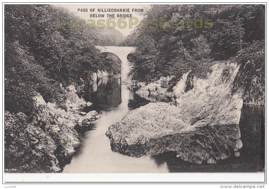 Pass Of Killiekrankie Below The Bridge - Kinross-shire