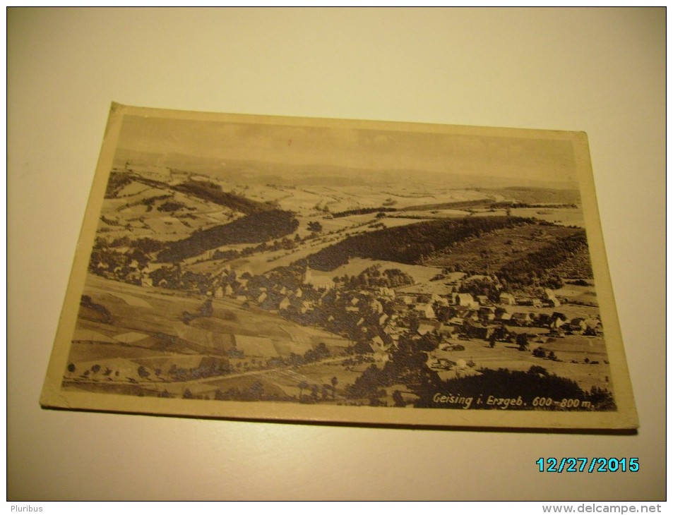 GEISING , FRANZ LANDGRAF, ZWICKAU  ,  POSTCARD , 0 - Geising