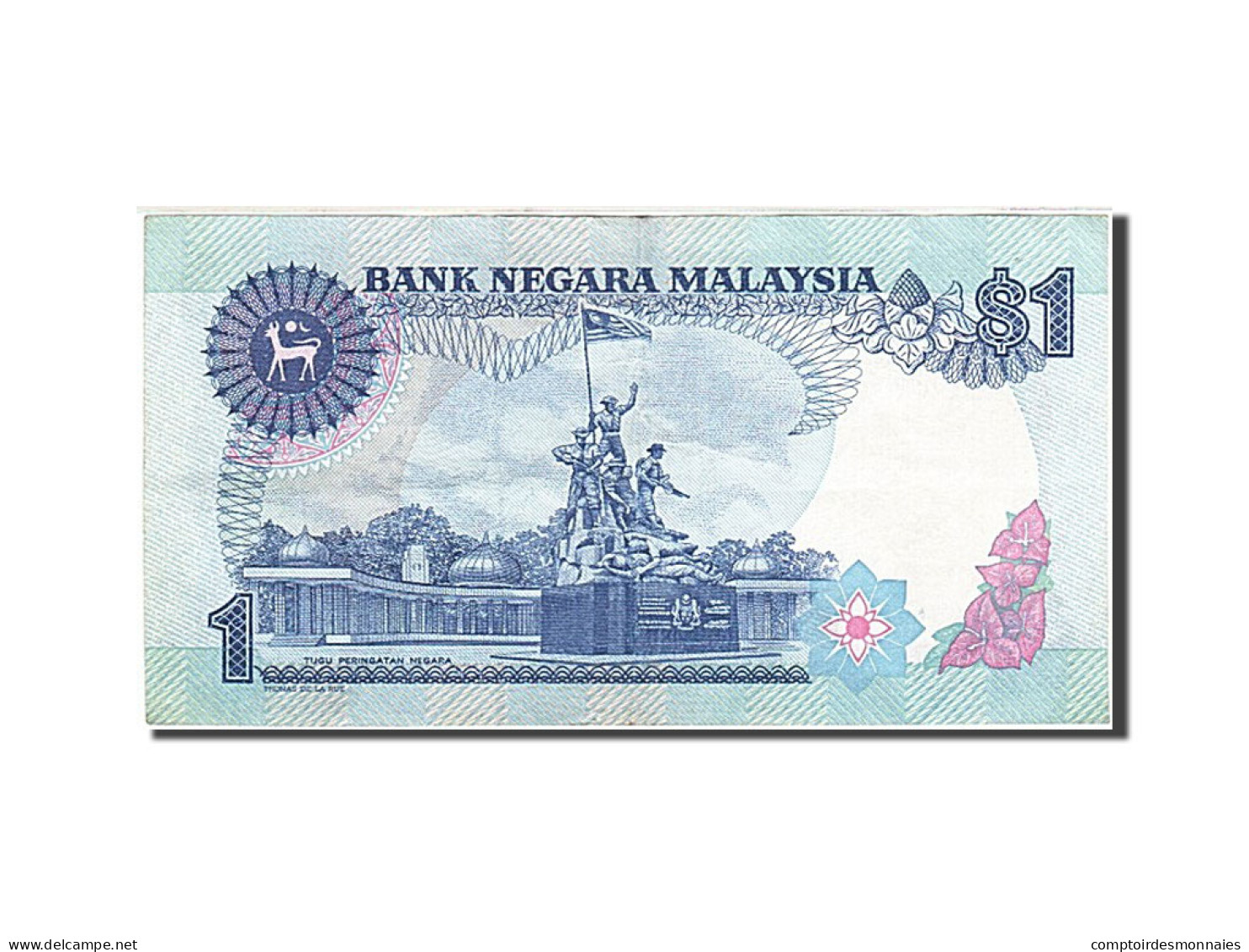 Billet, Malaysie, 1 Ringgit, 1986-1995, Undated, KM:27b, TTB - Malaysia